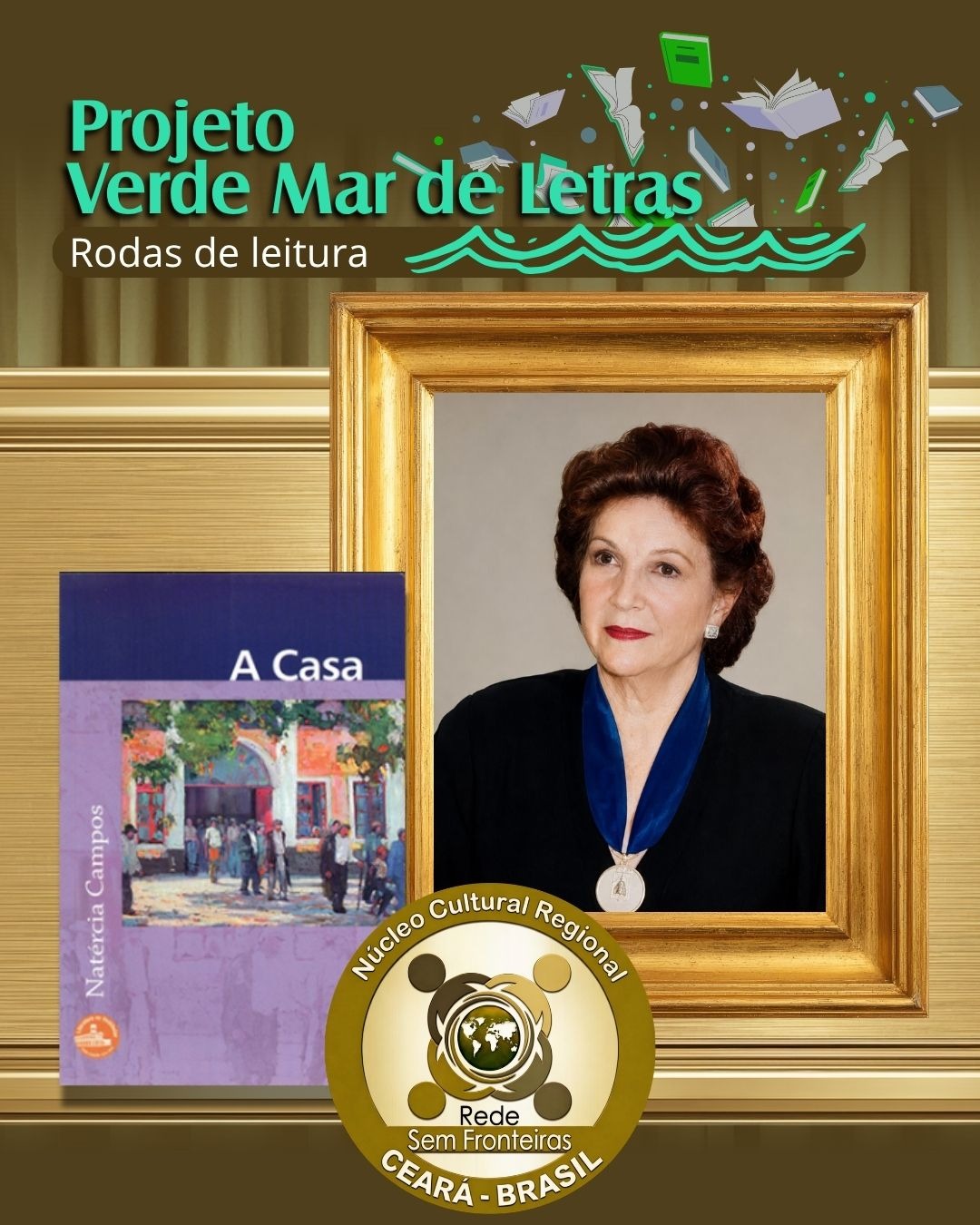 Verde Mar de Letras - Roda de Leitura