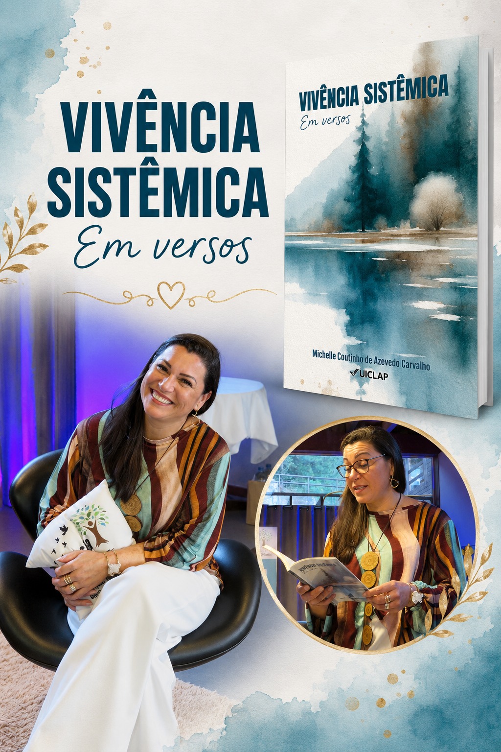 “Vivência Sistêmica: Em Versos” é lançada durante a Imersão Sistêmica 2026