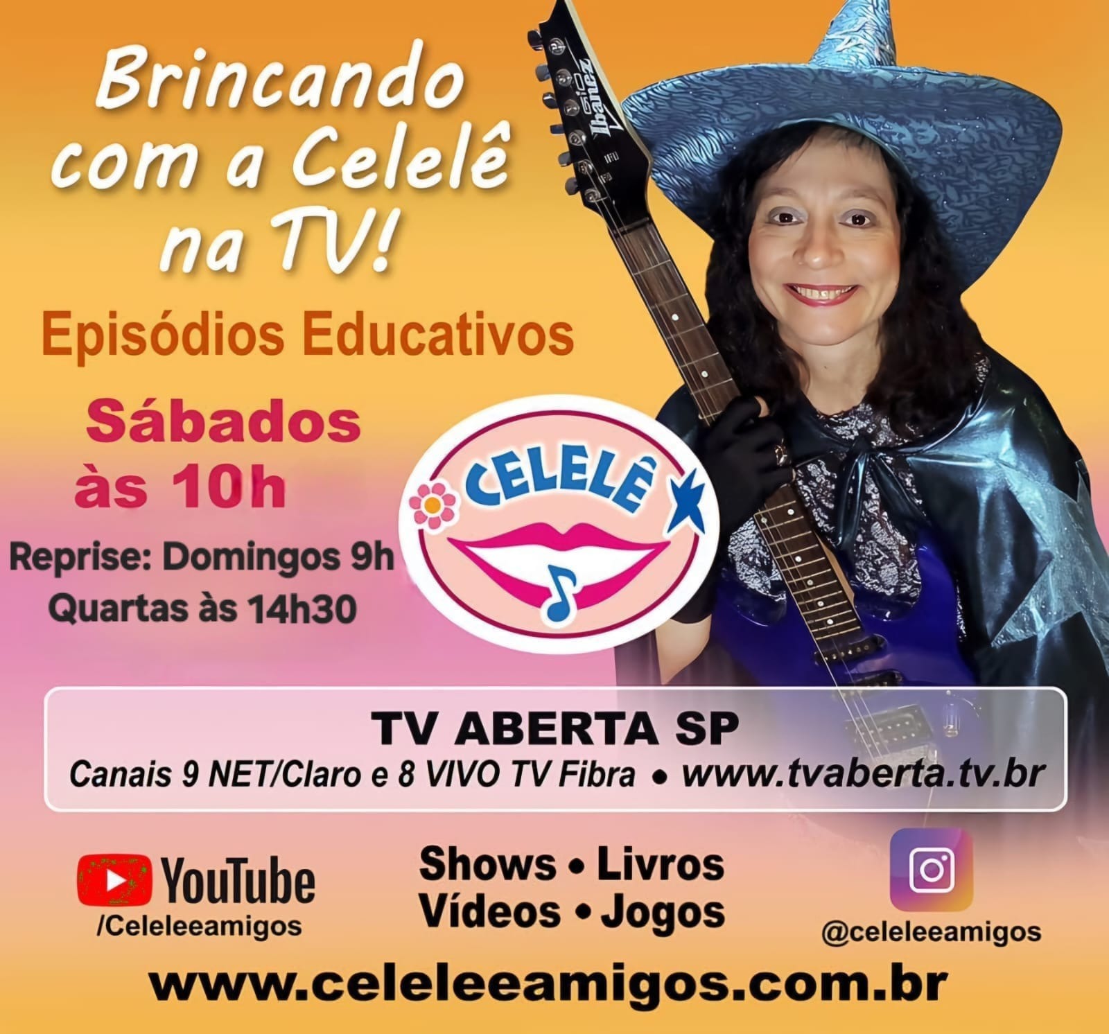 Celelê na TV